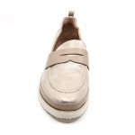 XSA Mocassin goud leder 9718